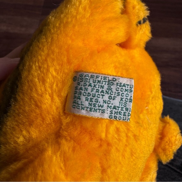 Vintage 1981 Garfield & Odie Plush Toys Set Retro Cartoon Collectibles - Picture 6 of 6